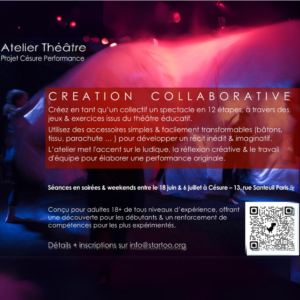 Atelier Théâtre – CREATION COLLABORATIVE